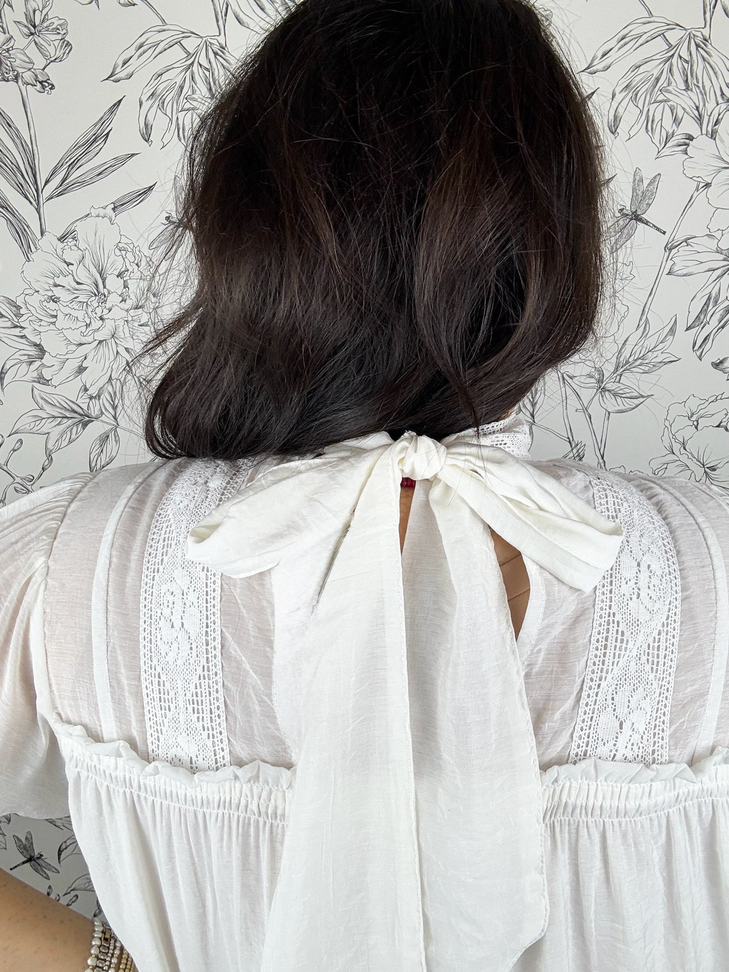 Keepsake Lace Babydoll Blouse