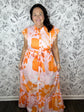 Lenora Floral Midi Dress