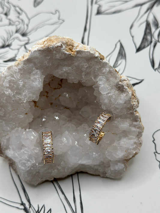 The Megan Baguette Hoop - Best & Co. Boutique