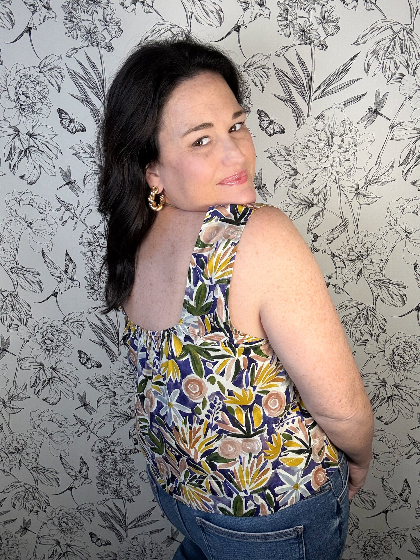 Poppy Bloom Shell Tank