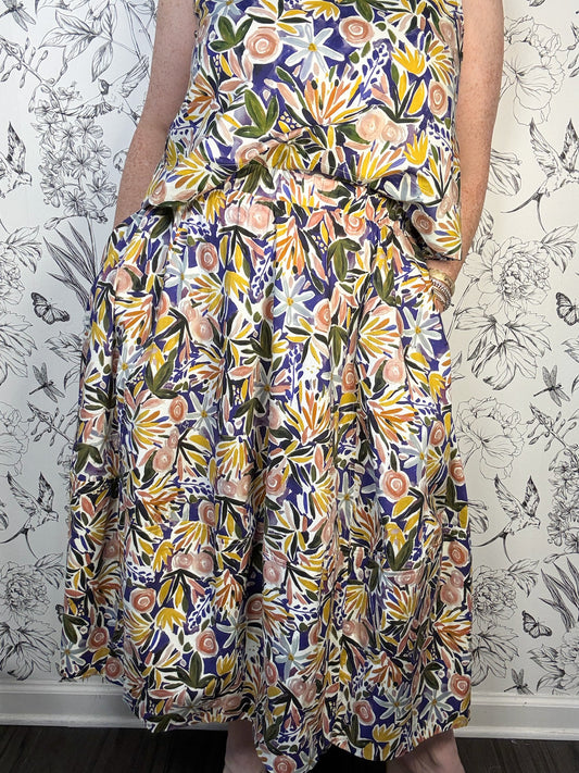 floral full circle skirt PINCH
