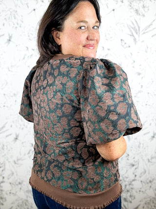 Wilder Leopard Top