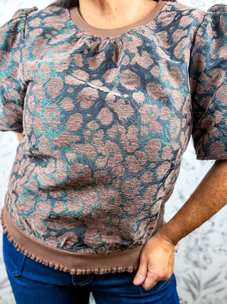 Wilder Leopard Top