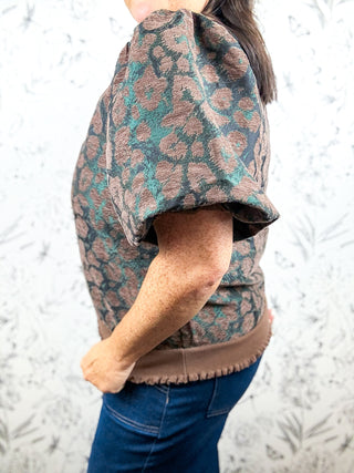 Wilder Leopard Top