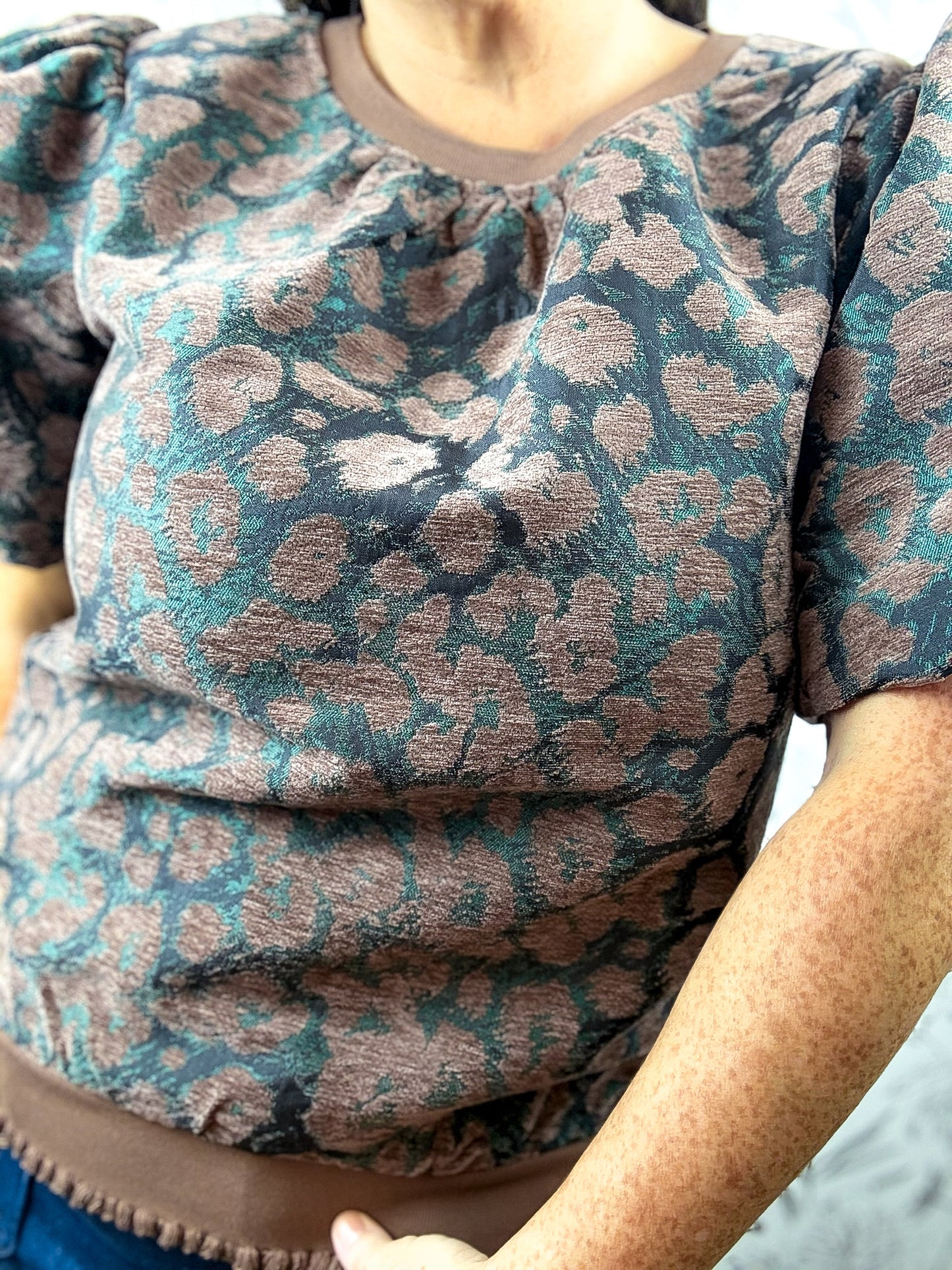 Wilder Leopard Top