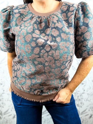 Wilder Leopard Top