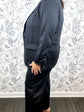 Executive Jersey Blazer | Black