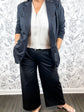 Executive Jersey Trouser | Black