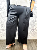 Executive Jersey Trouser | Black