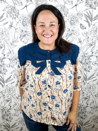 Briar Rose Bow Blouse