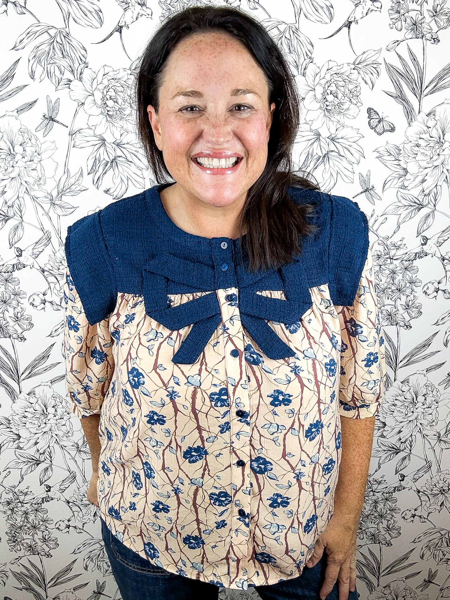 Briar Rose Bow Blouse