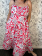 Tea House Chinoise Floral Dress