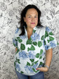 Mira Hydrangea Blouse