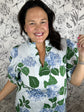 Mira Hydrangea Blouse