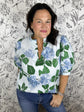 Mira Hydrangea Blouse