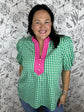 Sweet Clover Gingham Blouse