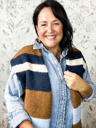 Blue Monday Button Down | Denim