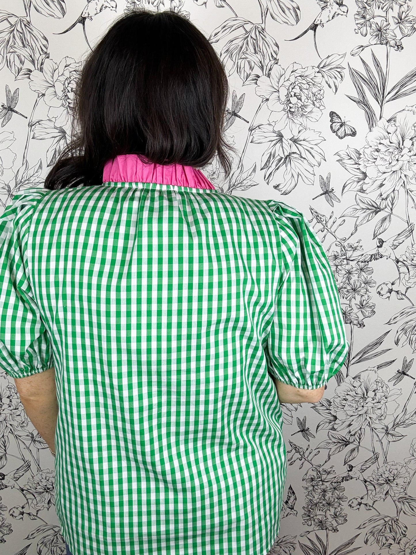Sweet Clover Gingham Blouse