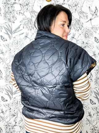 Harvest Layer Quilted Puffer Vest
