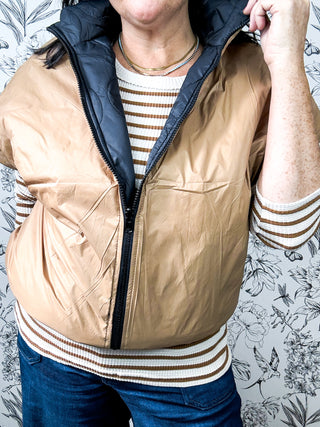 Harvest Layer Quilted Puffer Vest