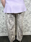 Snake Print Barrel Pant