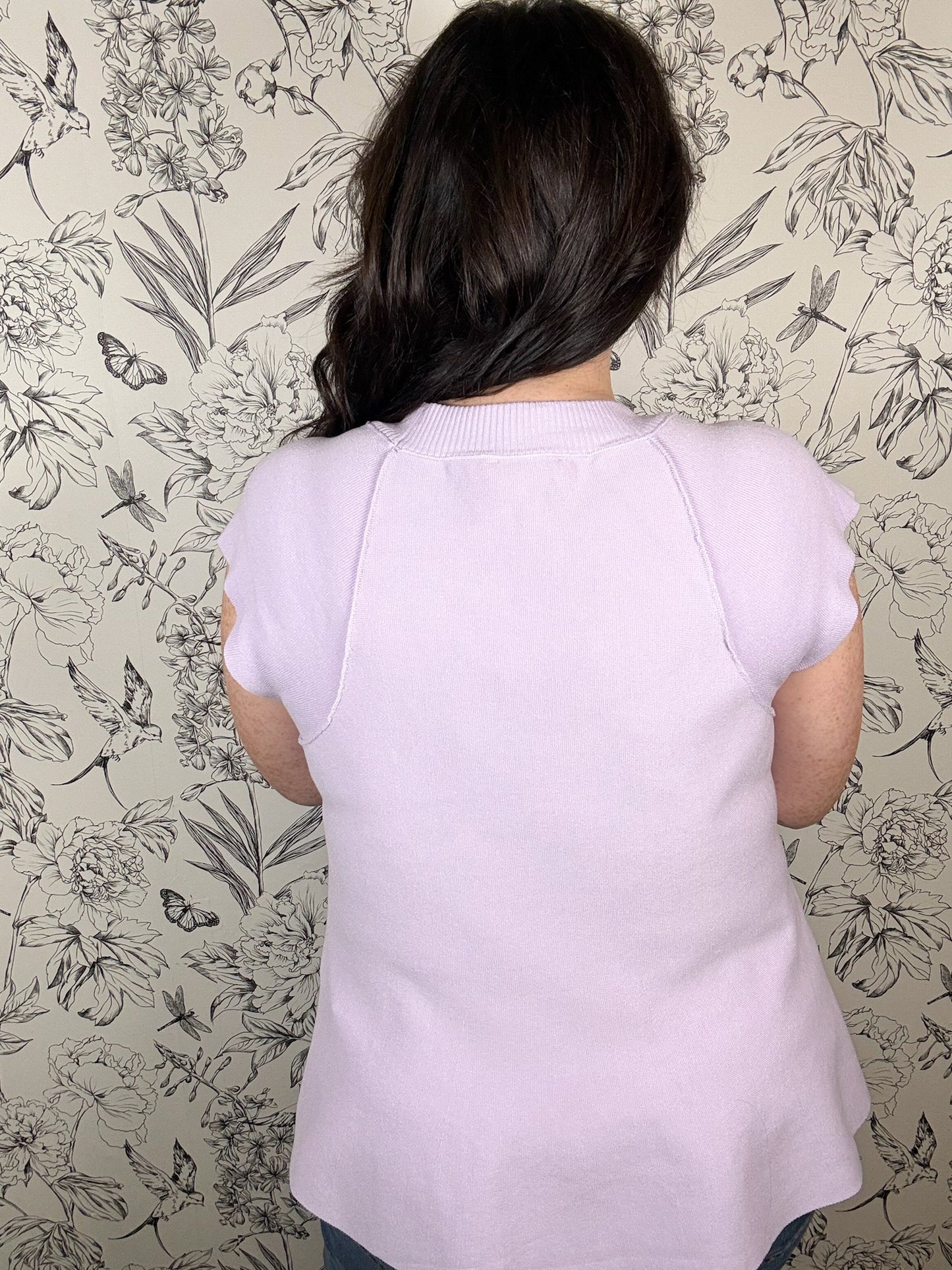 Lavender Swing Top