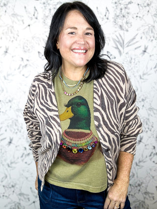 Mallard Social Tee | Army