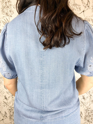 Bluebell Breeze Tencel Blouse