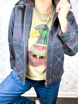 Mallard Social Tee | Army