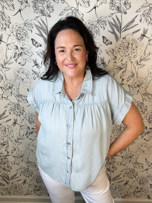 Daybreak Denim Top