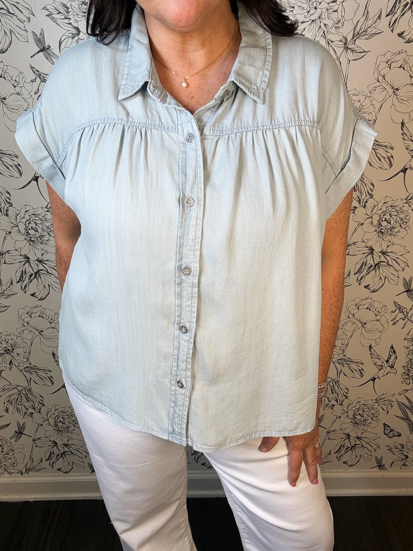 Daybreak Denim Top