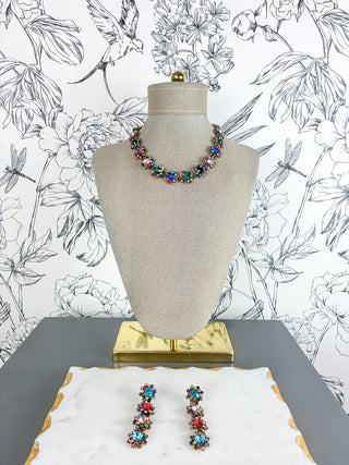 Garden Party Multi-Color Drop Earrings