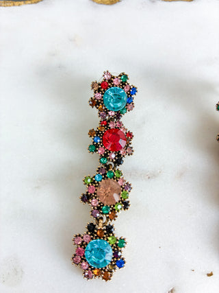 Garden Party Multi-Color Drop Earrings