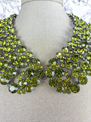 Evergreen Heirloom Statement Necklace