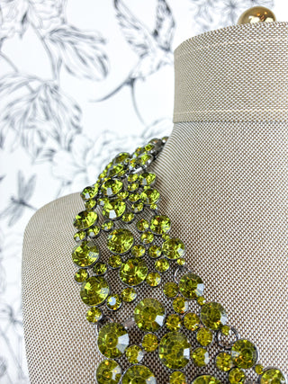 Evergreen Heirloom Statement Necklace