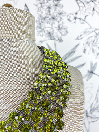 Evergreen Heirloom Statement Necklace