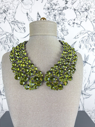 Evergreen Heirloom Statement Necklace