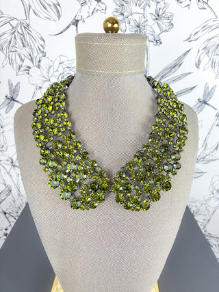 Evergreen Heirloom Statement Necklace