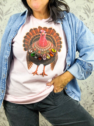 Talk Turkey to Me Tee | Pink