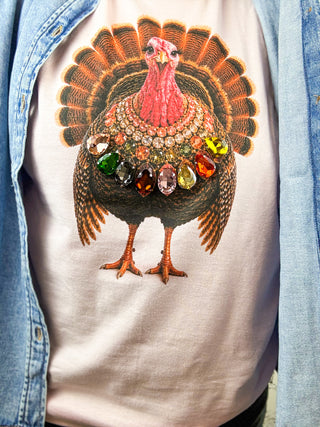 Talk Turkey to Me Tee | Pink