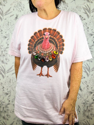 Talk Turkey to Me Tee | Pink