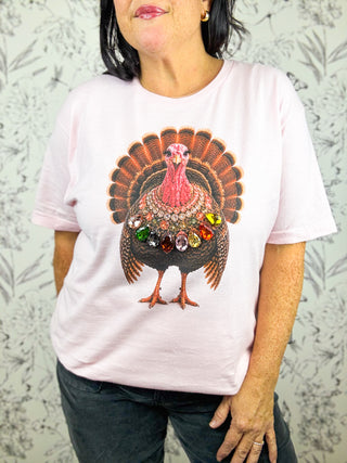 Talk Turkey to Me Tee | Pink