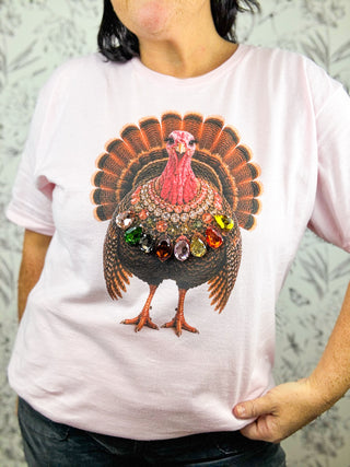Talk Turkey to Me Tee | Pink