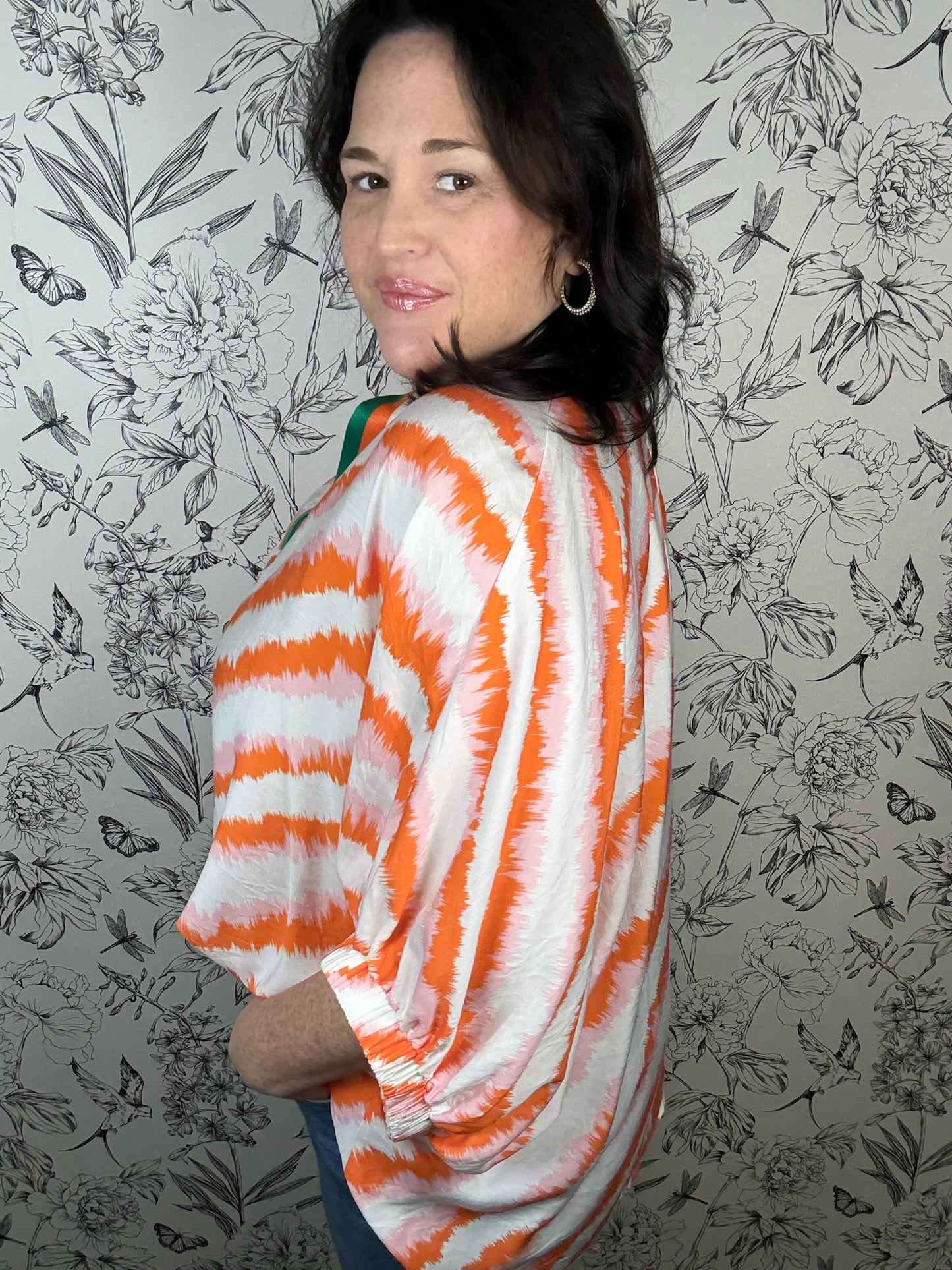 Citrus Market Blouse Curvy