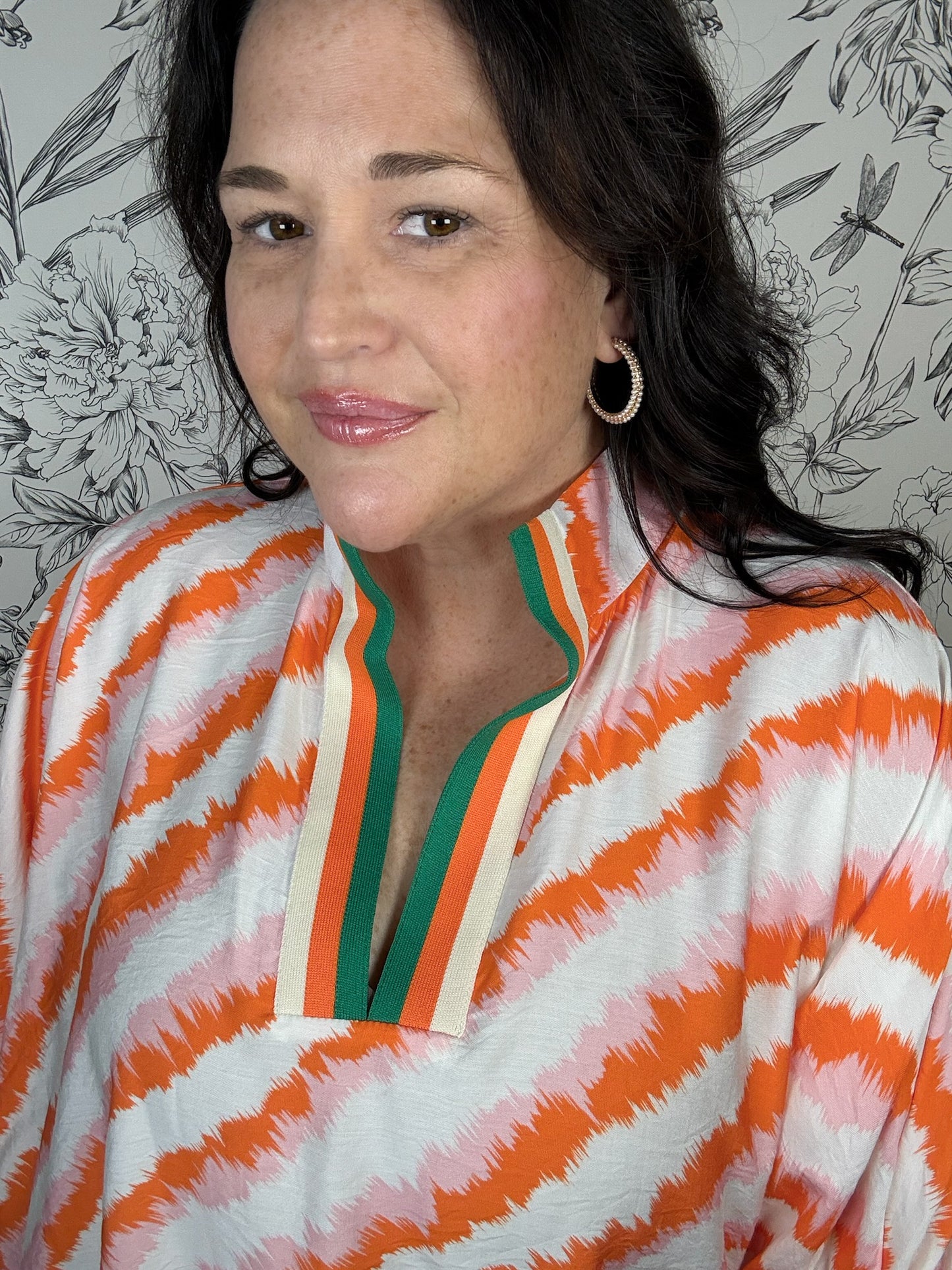 Citrus Market Blouse Curvy