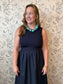 Navy Nights Midi Dress - Best & Co. Boutique