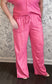 The Hibiscus Drawstring Trouser - Best & Co. Boutique
