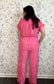 The Hibiscus Drawstring Trouser - Best & Co. Boutique