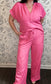 The Hibiscus Drawstring Trouser - Best & Co. Boutique