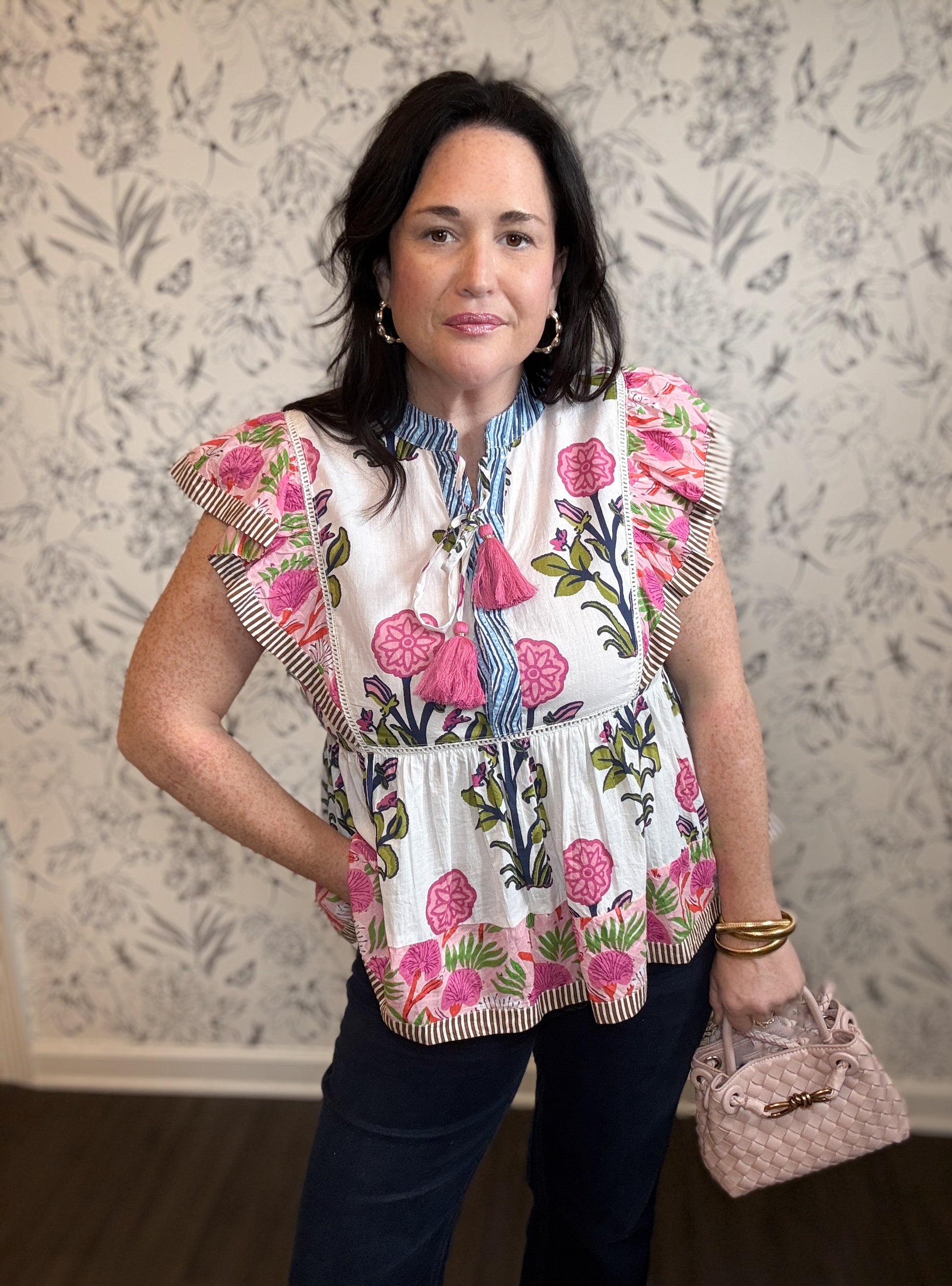 Petal Parade Top - Best & Co. Boutique